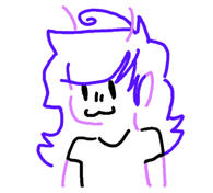 doodle of lily that i made in champd up in 2 minutes